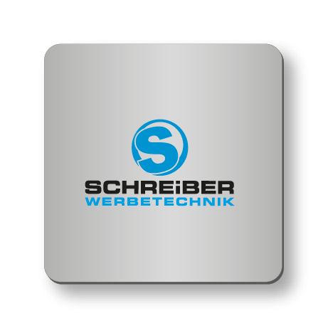 Getränkeuntersetzer aus Airlaid | 9 cm x 9 cm eckig | einseitig bedruckt
