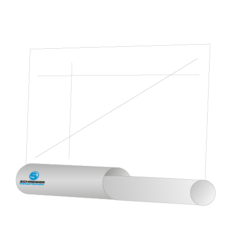 CAD-Pläne auf Rolle