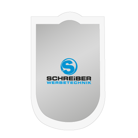 Bierdeckel in Sonderform gestanzt