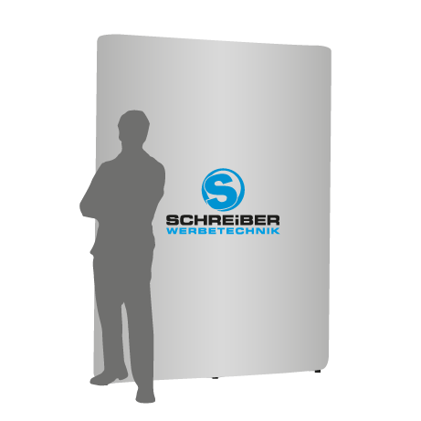Pop-Up Faltwand | 2 x 3 Felder gerade | einseitig bedruckt